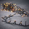 Новогодняя светодиодная гирлянда LUCA LIGHTING, теплый белый свет, 8 функций, 700 ламп, 1400 см 83782